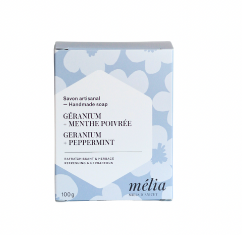 Savon Géramiun et Menthe poivrée